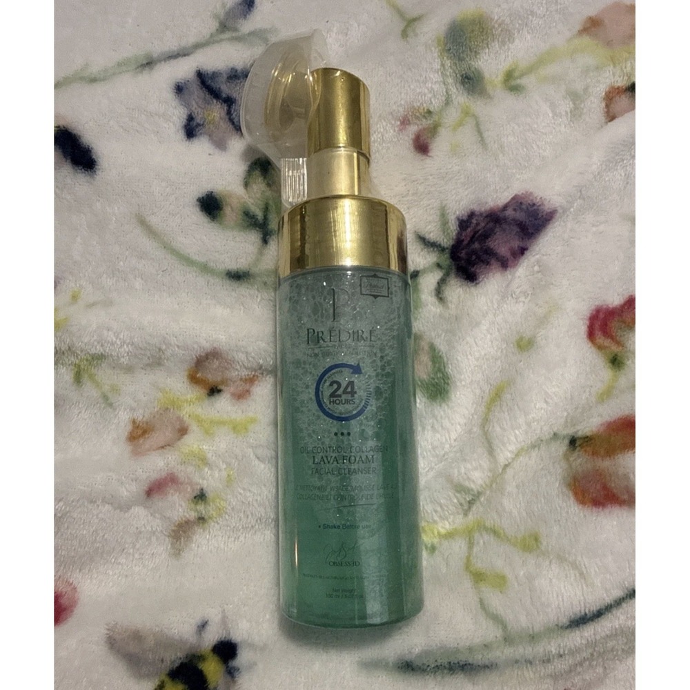 Predire Paris Oil Control Collagen Lava Foam Facial Cleanser Factory Sealed150ml